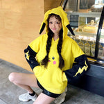 yellow hooded jacket PL52524