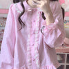 Cute long-sleeved shirt PL52086