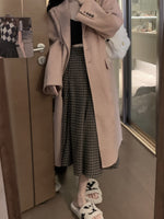 pink long coat  PL52651