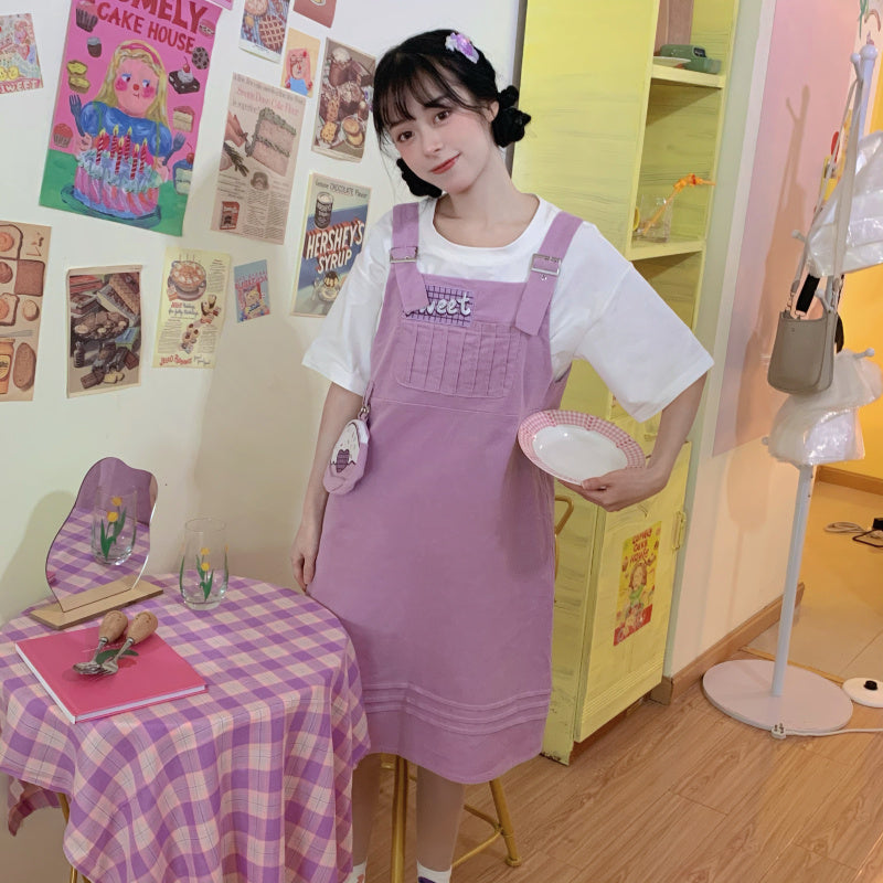 Cute Harajuku strap dress PL51468