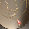 Angel bear necklace PL51814