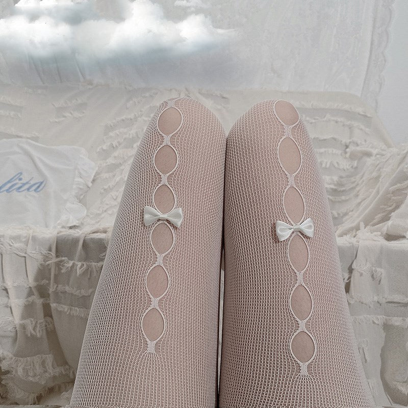 White lace Stockings PL51216