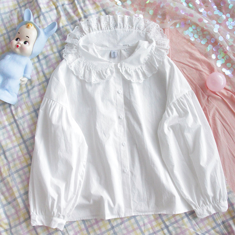 pastel white shirt PL50193