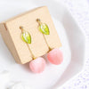 Lovely peach earrings PL51699
