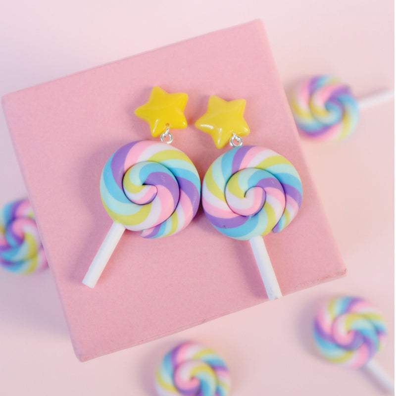 Cute candy earrings PL51357