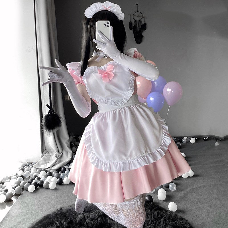 Sexy lolita maid dress PL51796