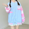 Cute rabbit print jacket PL52003