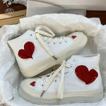 luolita love canvas shoes  PL52520