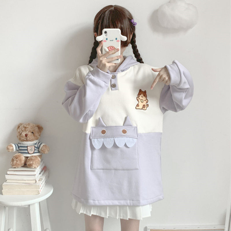 Cute hooded sweater  PL50921
