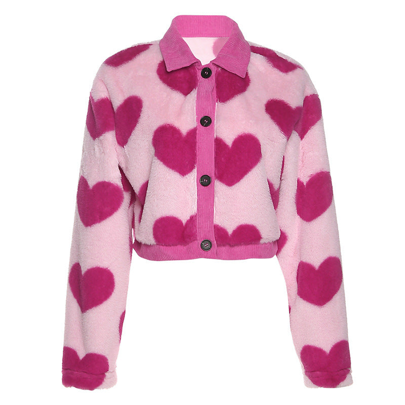 Pink Heart Jacket  P1041