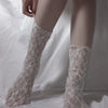 White mesh socks PL51277