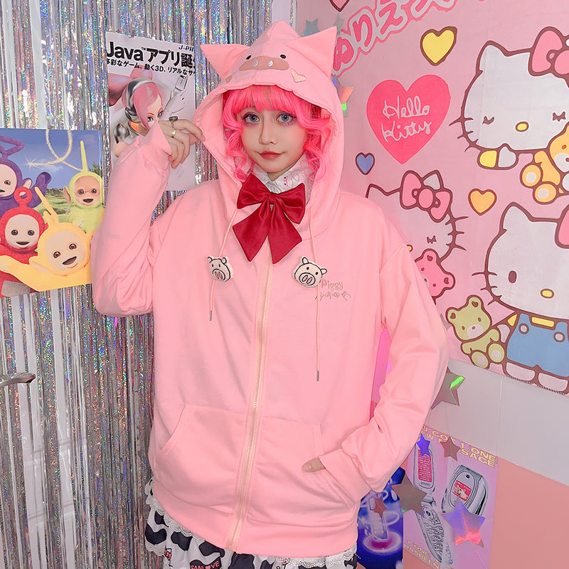 pink hoodie PL52714