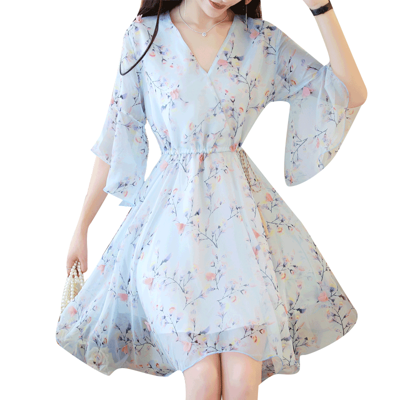 Sweet floral dress PL51185