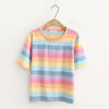 pastel rainbow T-shirt (send bag) PL50353