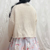 Cute bow knit coat  PL21076