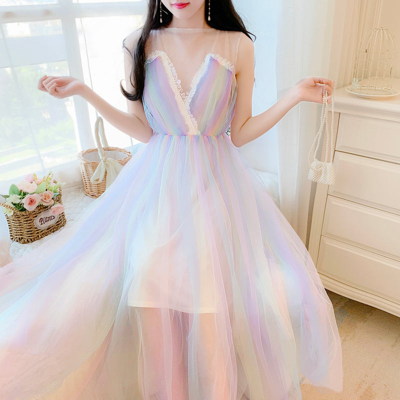 Sweet Rainbow Dress PL50420