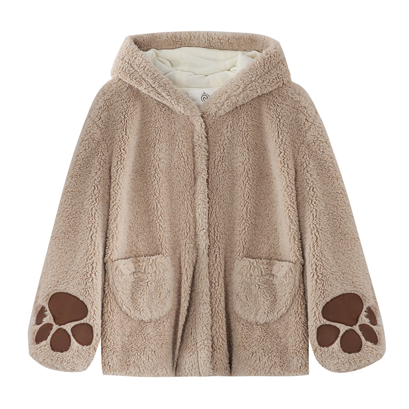Cute lamb wool coat PL51214