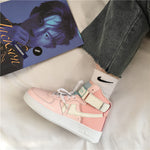 Sakura pink sneakers PL50747