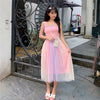 Chic pink dress PL50438