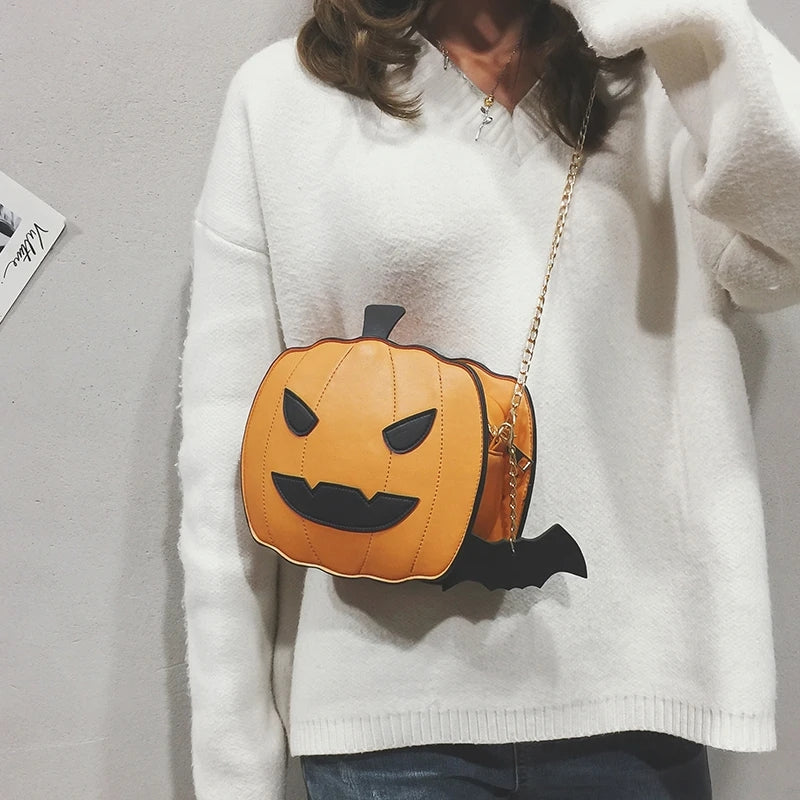Halloween pumpkin bag PL50741
