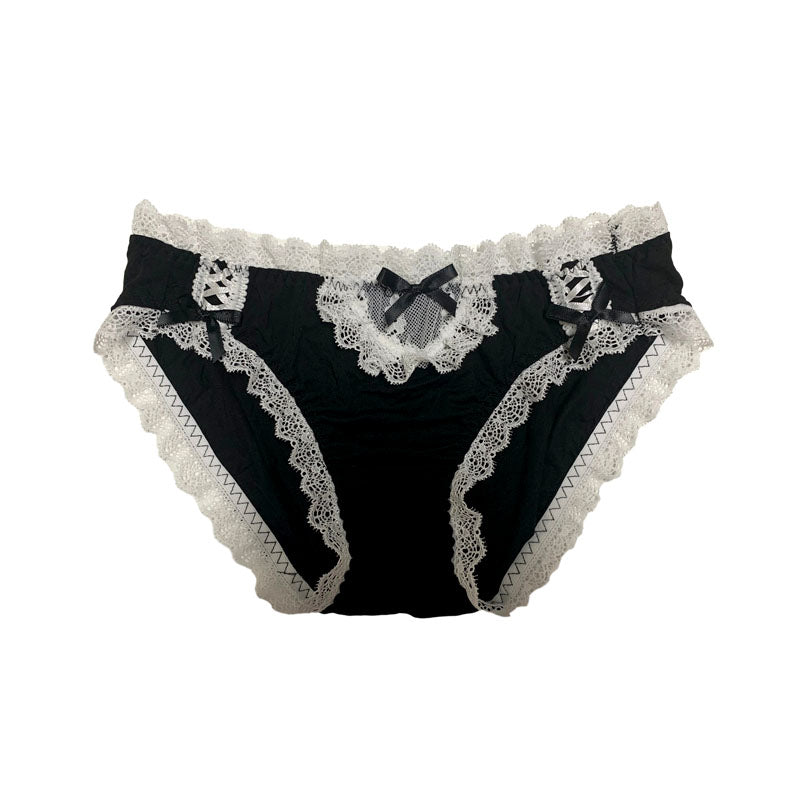 Lace Bowknot Panties PL50810