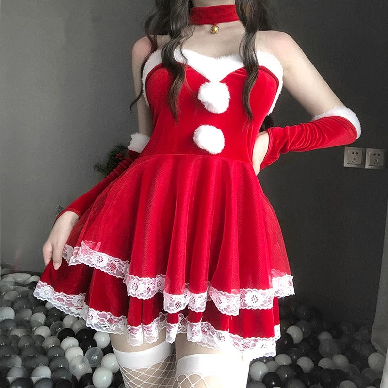 Cute Christmas dress PL009