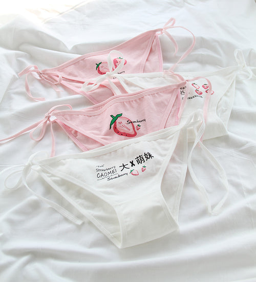Chic strawberry panties PL50479 (four pack)