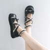 lolita bow leather shoes  PL50245
