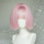 Harajuku pink fluffy wig PL20671
