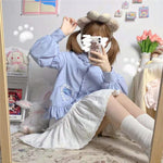 Cute Lolita Bunny Ears Hoodie PL51812