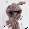 Japanese warm hat scarf PL40041