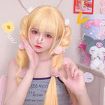 Lolita Golden Long Straight Hair Wig PL51622
