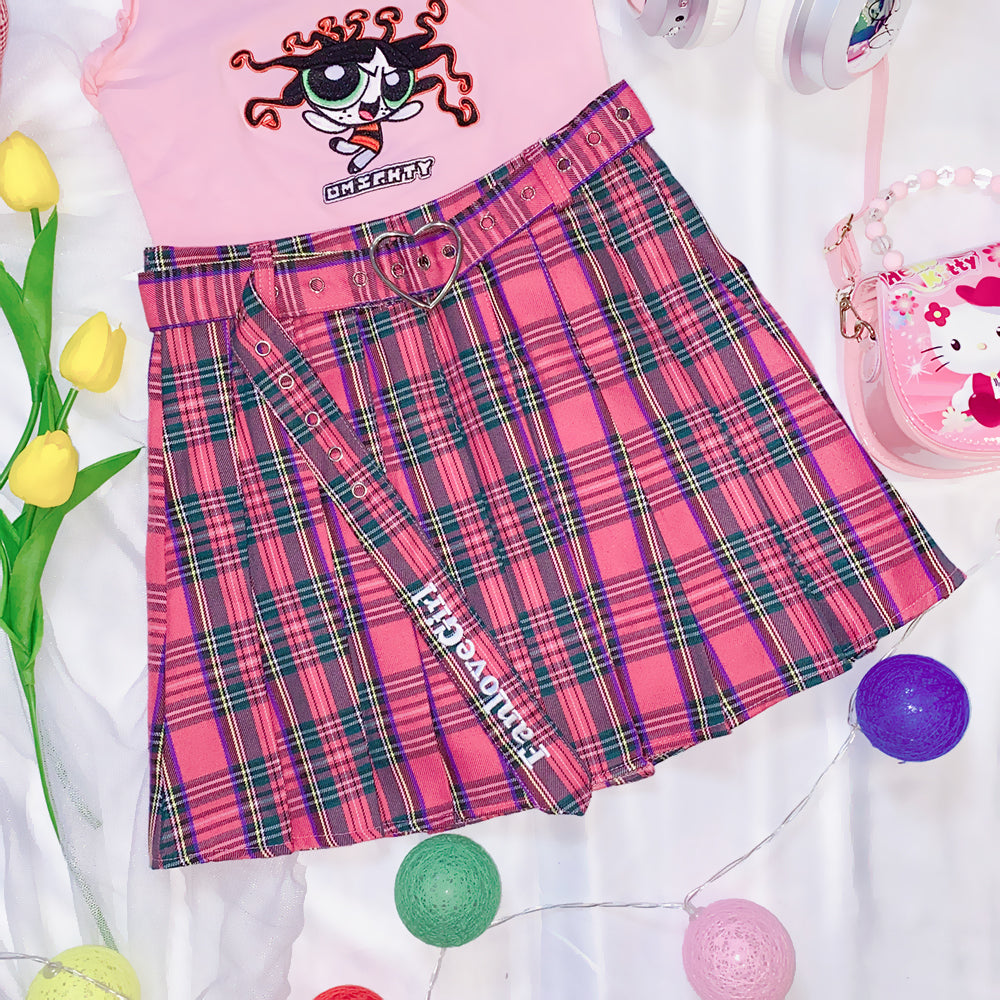 Harajuku pleated skirt PL50609