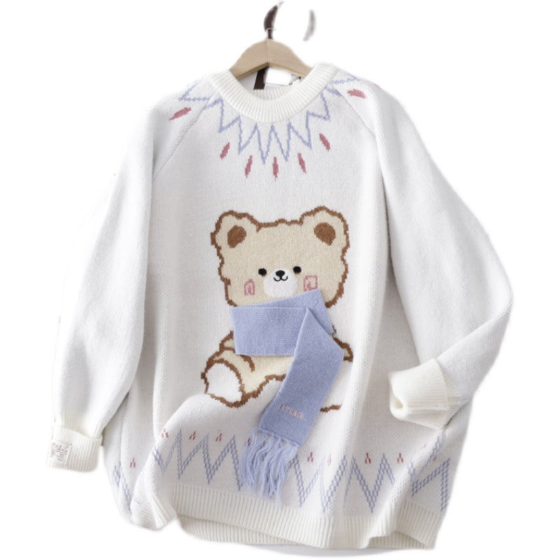 Cute cartoon sweater PL51956