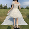 Chic white dress PL50553