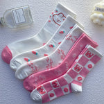 Cute pink socks (5 pairs) PL52100