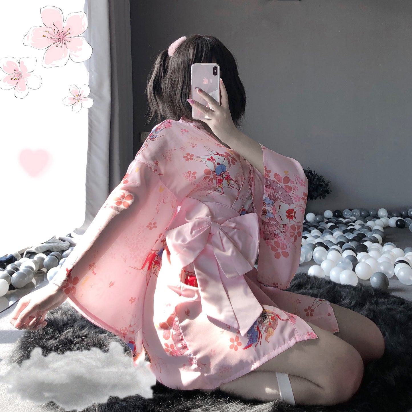 Sexy Sakura Pajamas PL51409