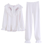 Lolita Embroidered Long Sleeve Pajama Set  PL20328