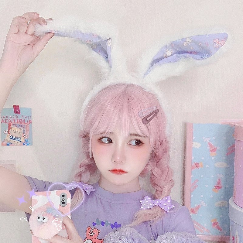 Cute Lolita Bunny Ears Headdress PL51758