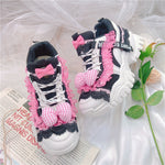 lolita lace sneakers  PL52718