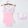 Lovely pink one-piece PL51248