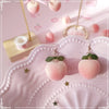 Lovely peach earrings  PL50889
