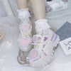 cute heart platform shoes  PL52719