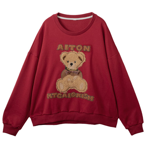 Red Teddy Bear Sweatshirt  PL52509