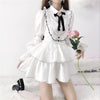 Harajuku white dress PL50956