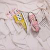 Cartoon hand-painted shoes PL30009