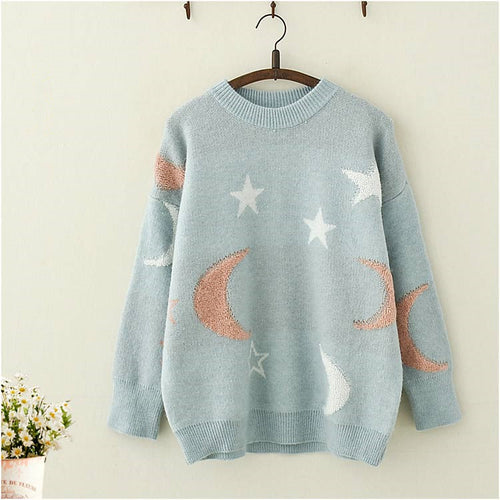Star Moon Sweater PL21234