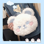 Cute bear plush bag  PL50778