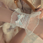 Bow lace hand sleeves PL50607