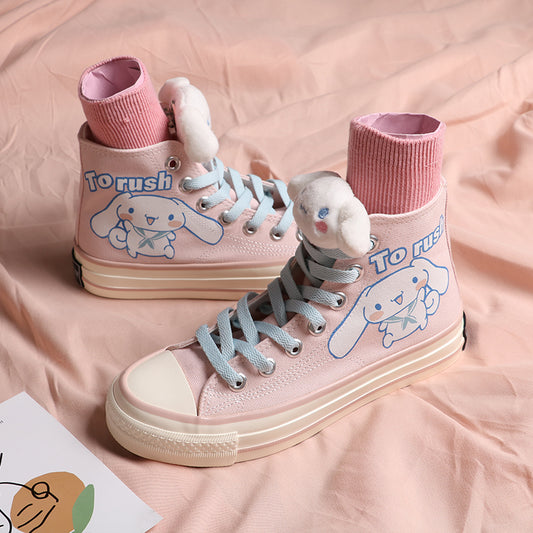 Ulzzang hand-painted canvas shoes PL50719